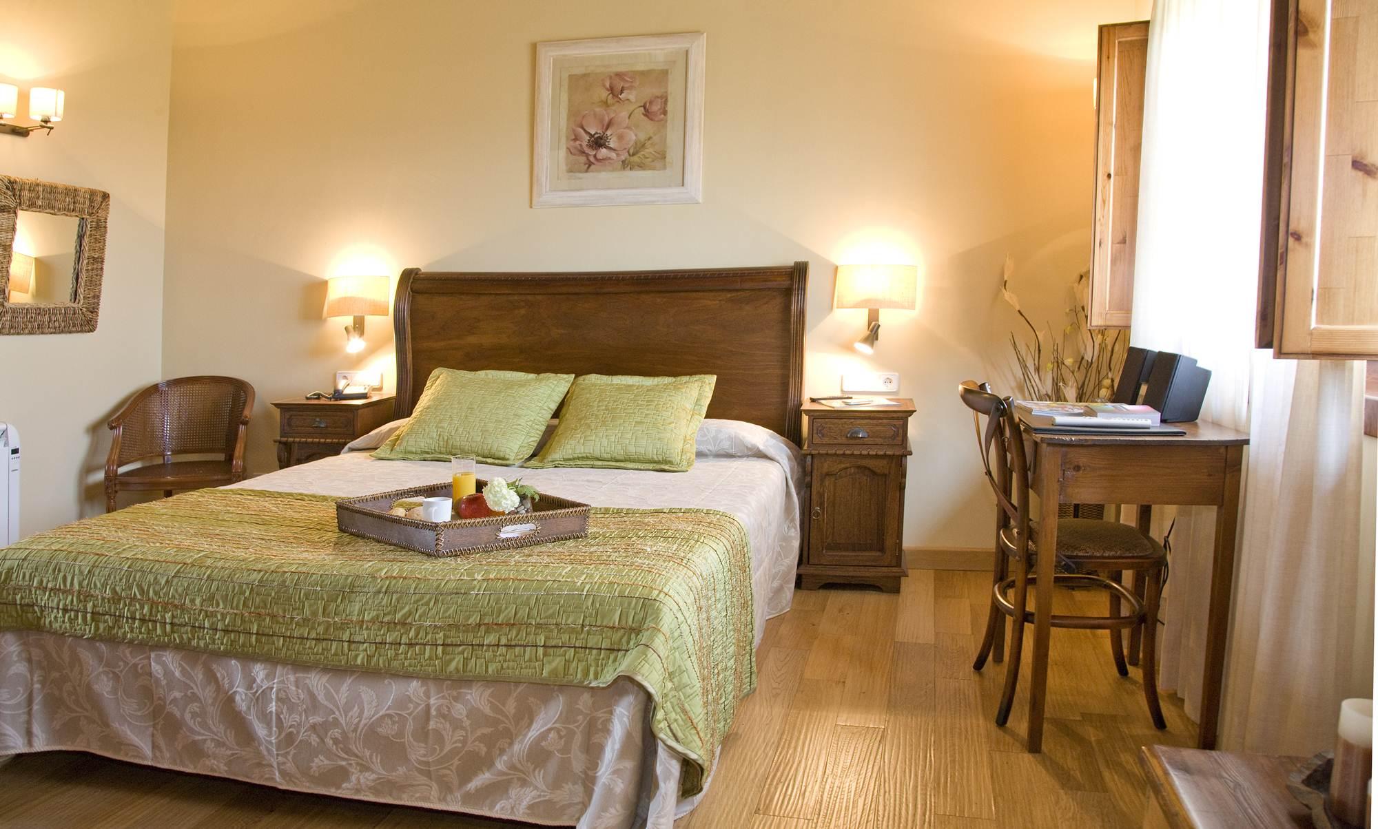 Hotel Restaurante El Ventos Sant Felíu de Pallarols Szoba fotó